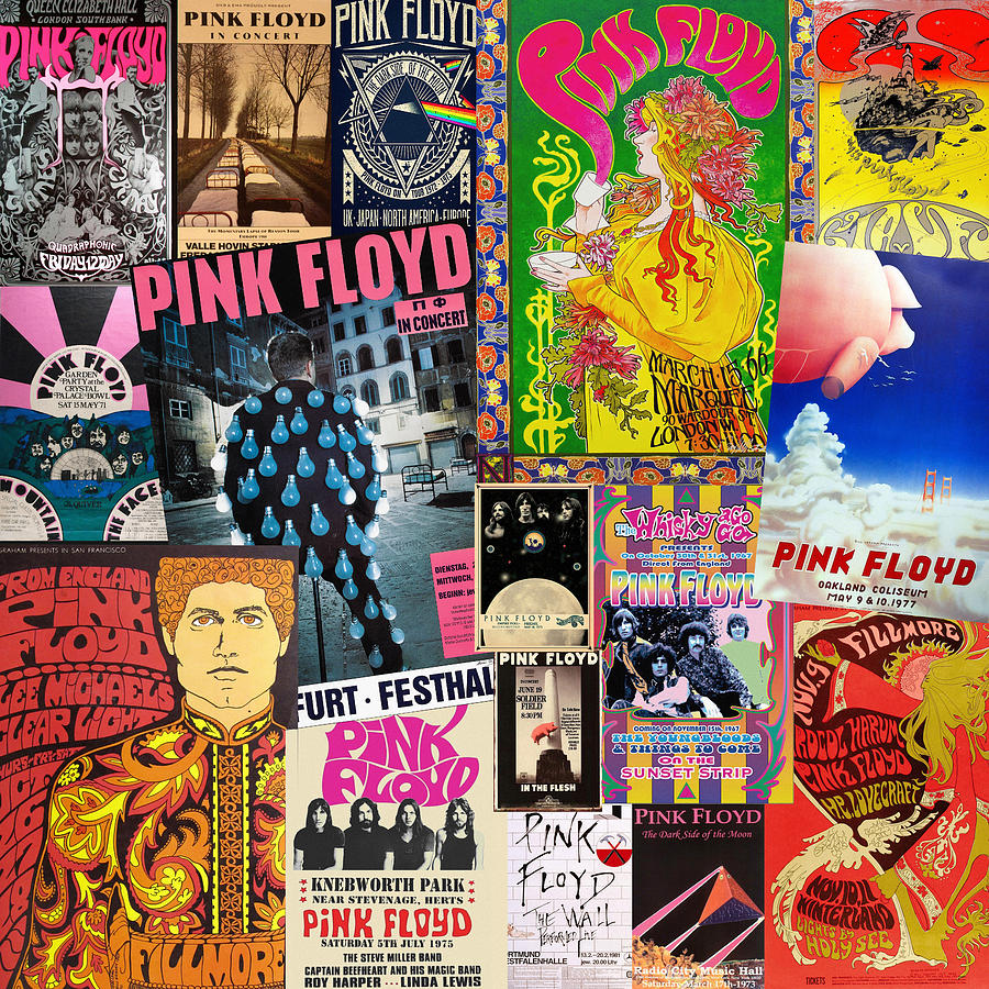 5 Pink Floyd Print Poster Music 70's Wall Art A4 A5 A6 A3 Rock Bands Album
