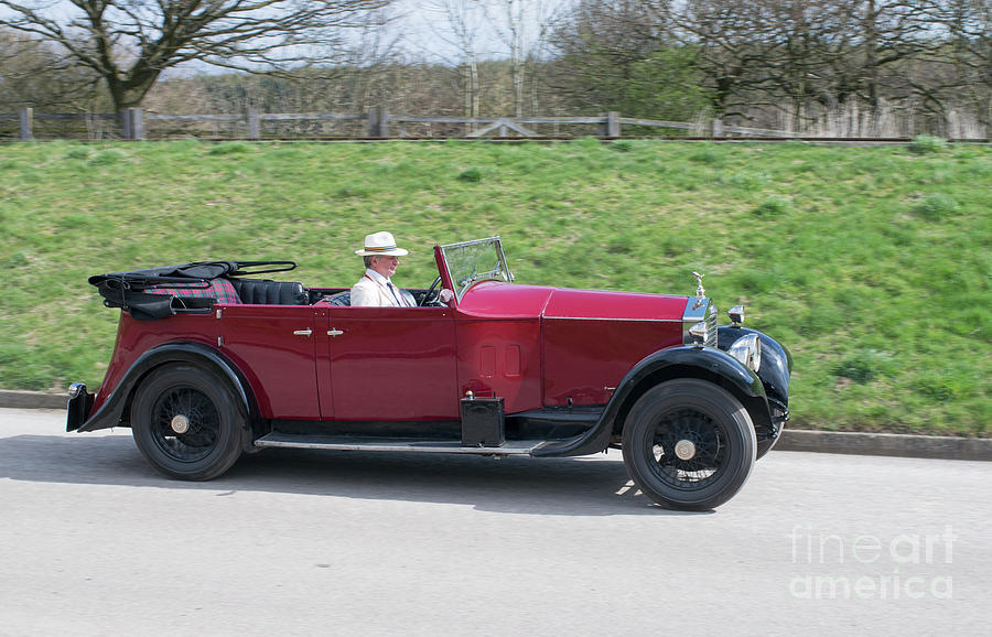 Vintage Rolls Royce car Photograph by Bryan Attewell