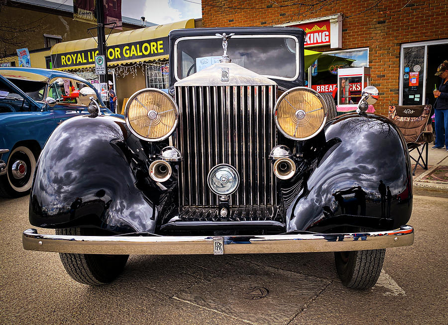 Car Photograph - Vintage Rolls Royce by Phil And Karen Rispin