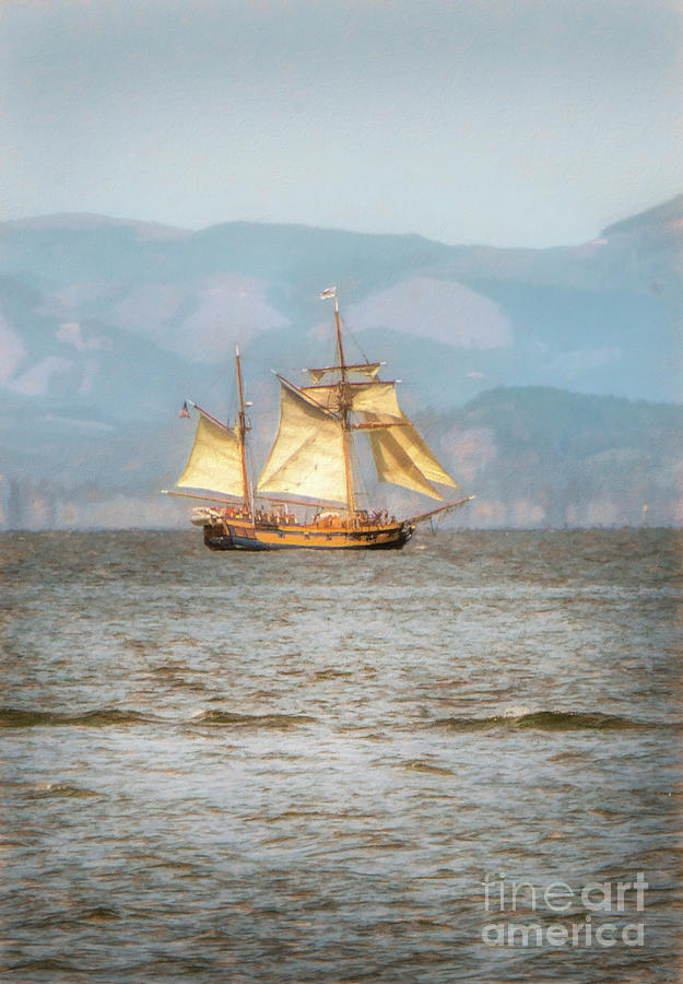 Vintage Sailing Ship Photograph by Jill Battaglia