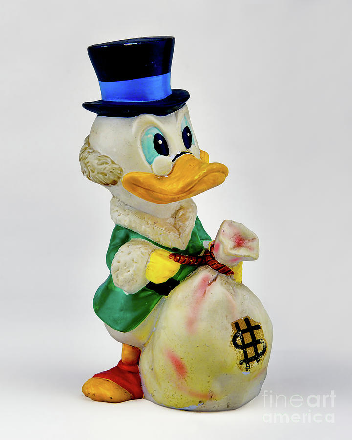Vintage Scrooge McDuck Photograph by Olga Hamilton