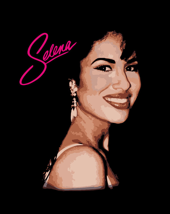 Vintage Selenas Quintanilla Love Music Retro 80s 70s Fans Drawing By 