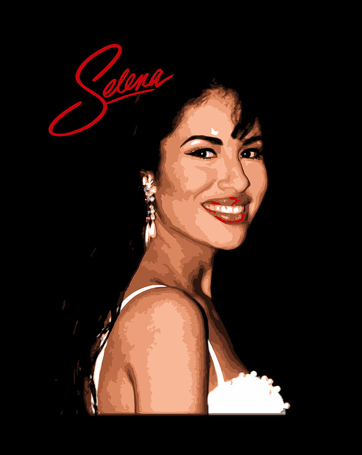 Vintage Selenas Quintanilla Love Retro Music S S Gift Items Digital Art By Sue Mei Koh