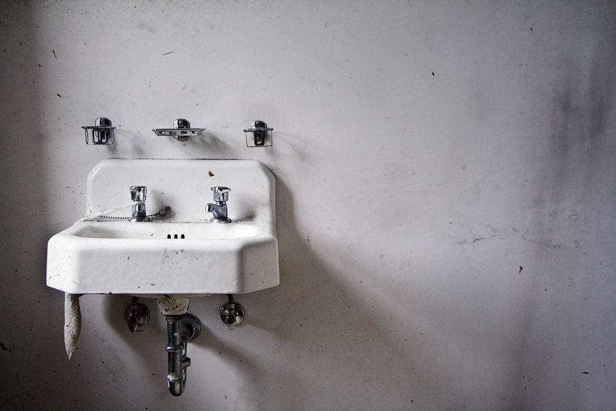 Vintage sink Photograph by Patrick Matte