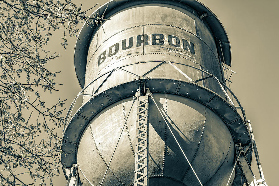 Vintage Springtime Bourbon - Sepia Edition Photograph by Gregory Ballos