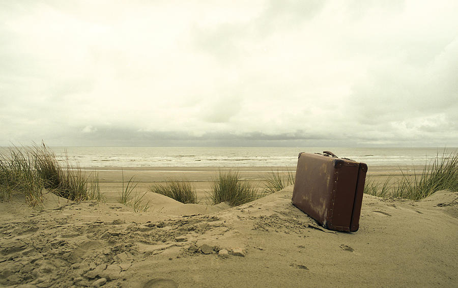 Vintage Suitcase Photograph by Anne-Marie Arpin