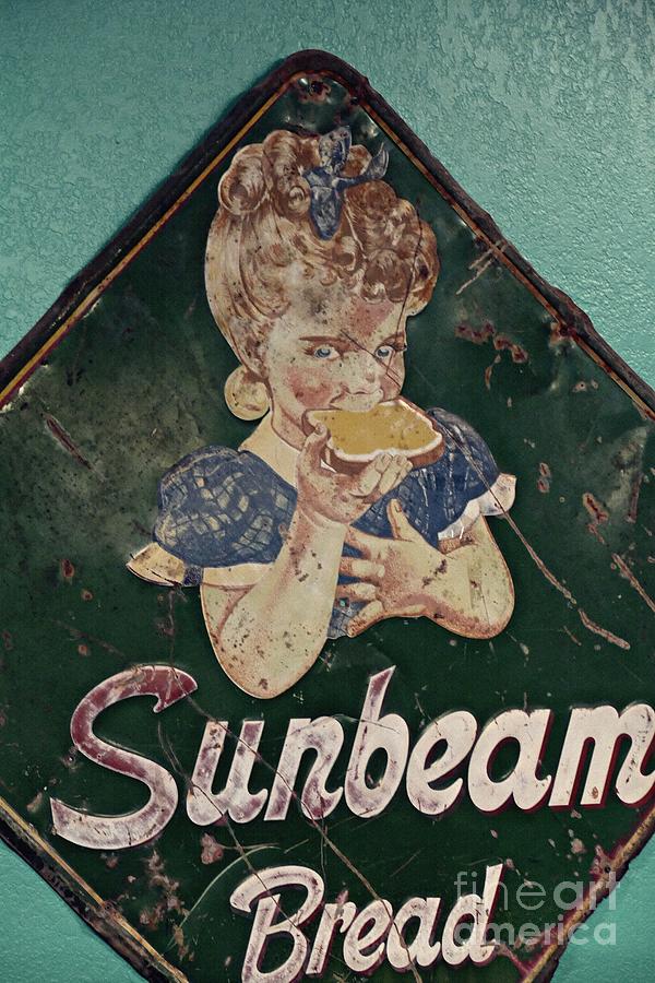 Vintage Sunbeam Bread Ad Photograph