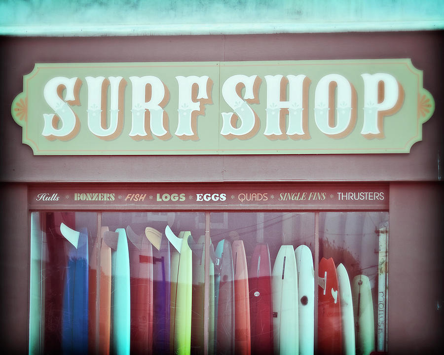 Vintage Surf Shop Photograph by Melanie Alexandra Price