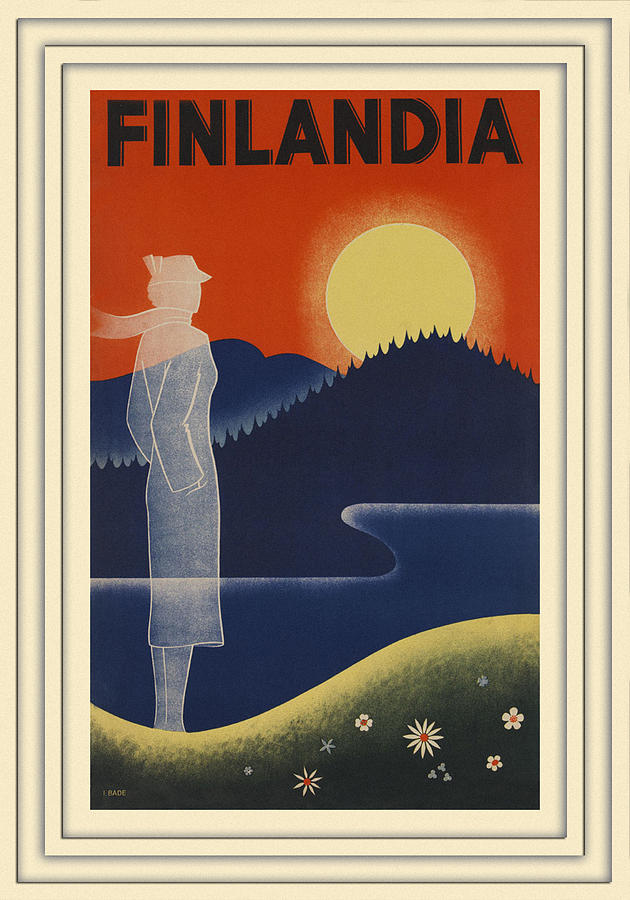 Vintage Travel Finland Photograph by Andrew Fare