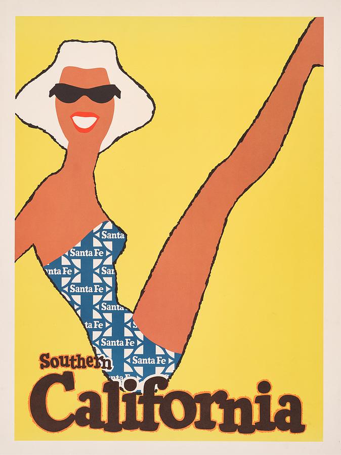 santa fe travel poster