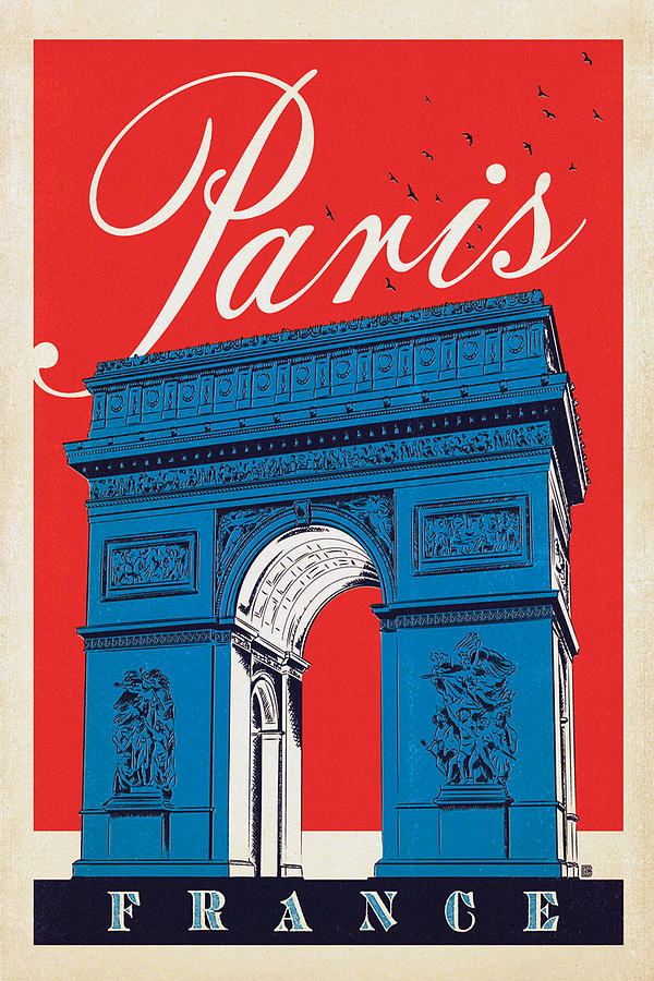 vintage 50s travel posters