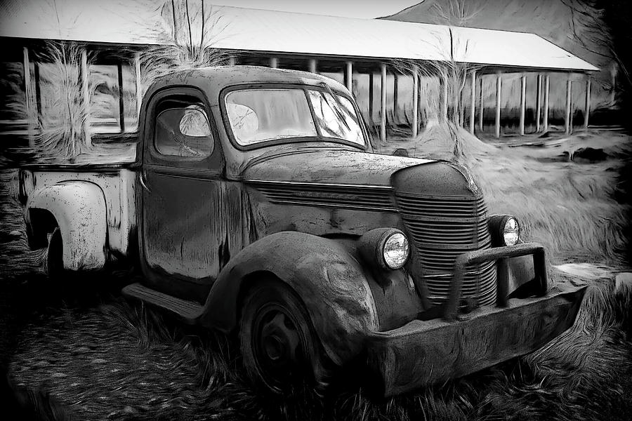 Vintage Truck Photograph by Deborah Penland