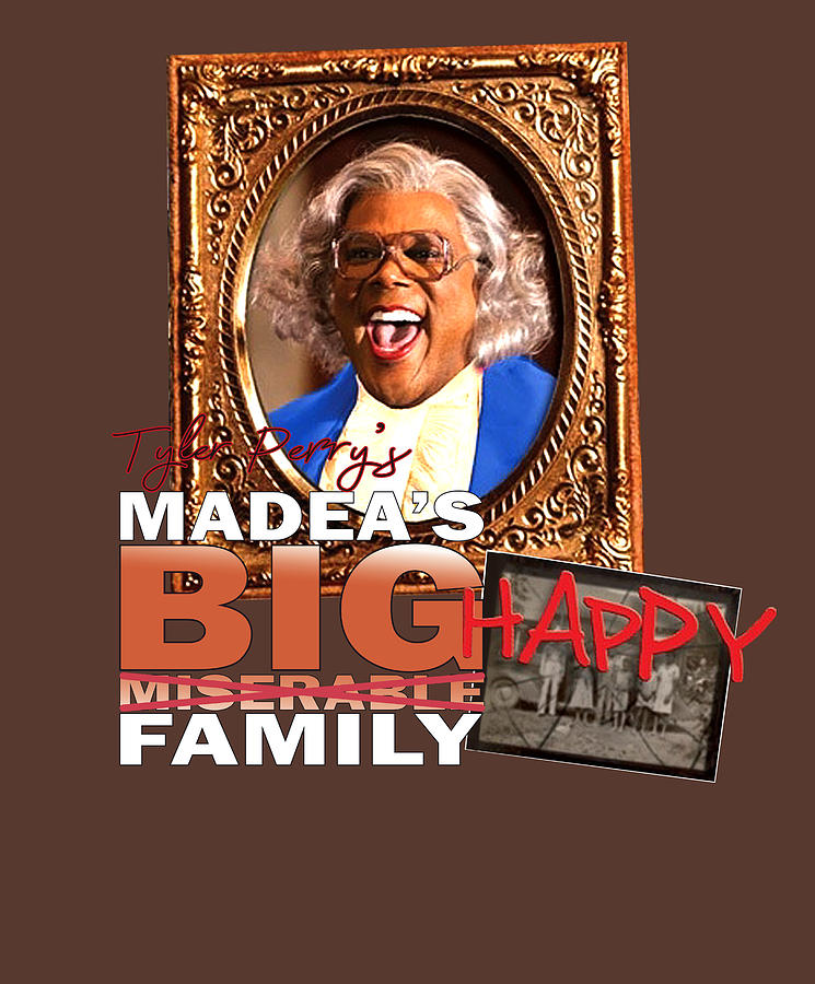 Vintage Tyler Perrys Medeas Big Happy Family Tour Digital Art by Harper ...