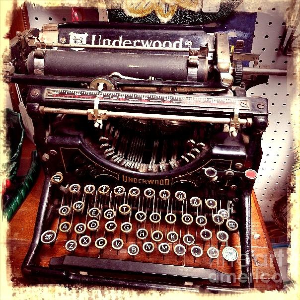 Vintage Typewriter 2 Photograph By Jeanna Anderson Fine Art America