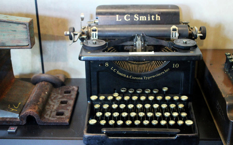Vintage Typewriter Photograph by Cynthia Guinn