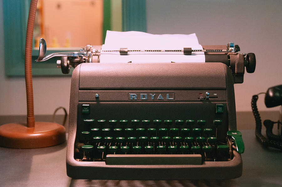 Vintage Typewriter Photograph by John Quinn