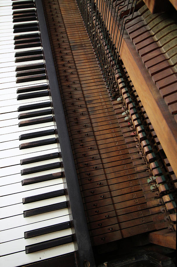 Vintage Upright Piano Number 3 Photograph by Tom Conway