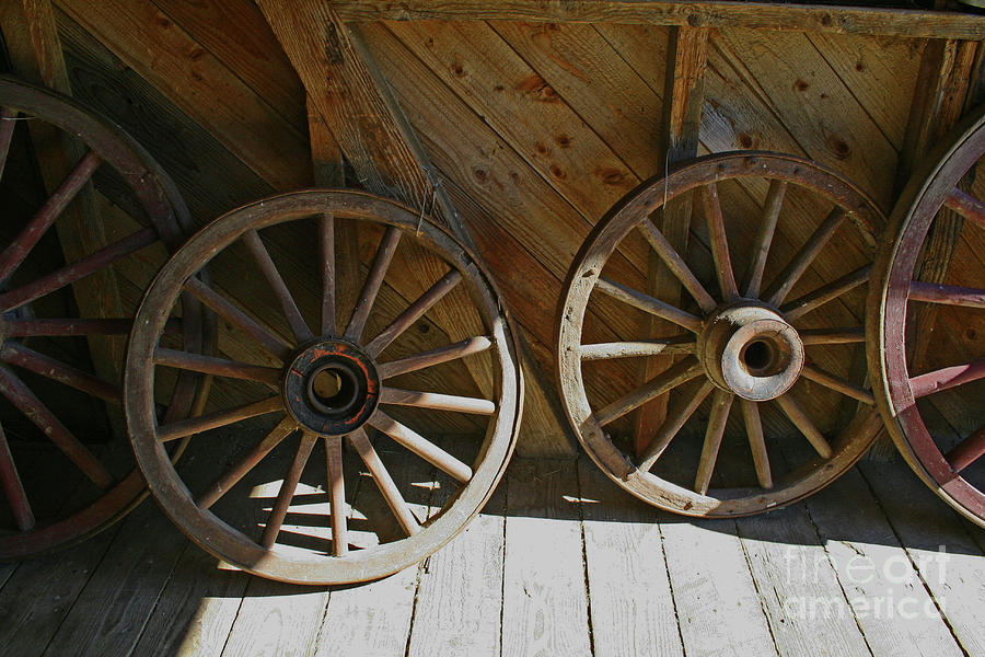 Vintage Wheels Photograph by Norma Appleton