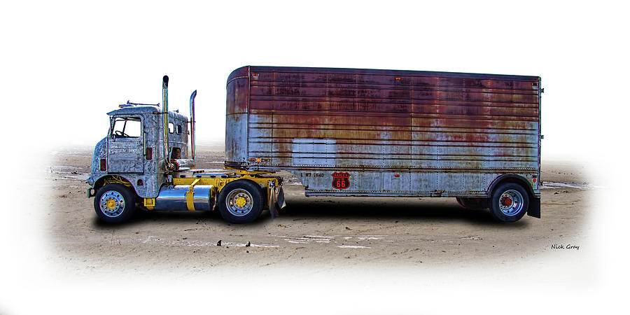 Peterbilt Beautiful Semi Truck by Nick Gray
