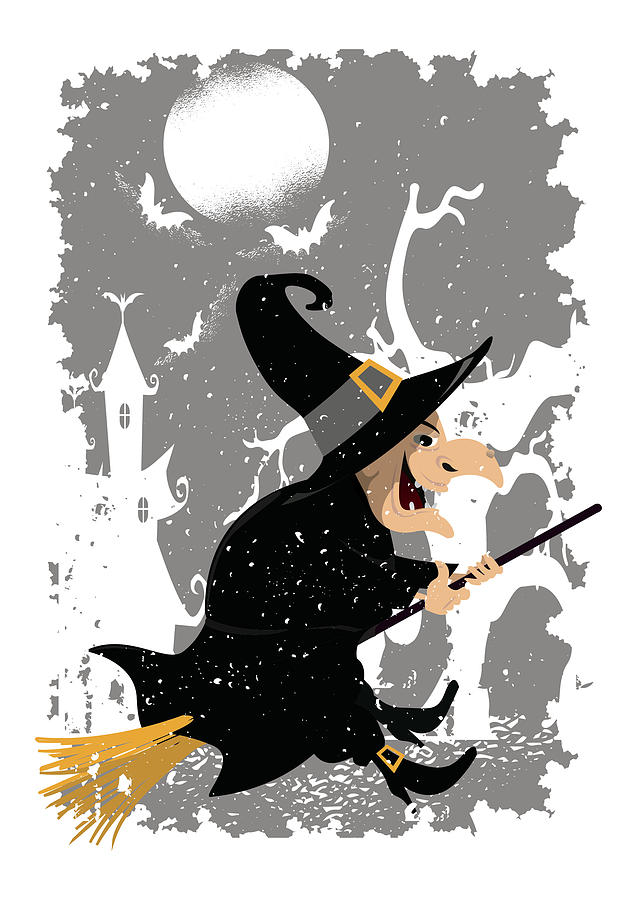 pictures of cartoon witch