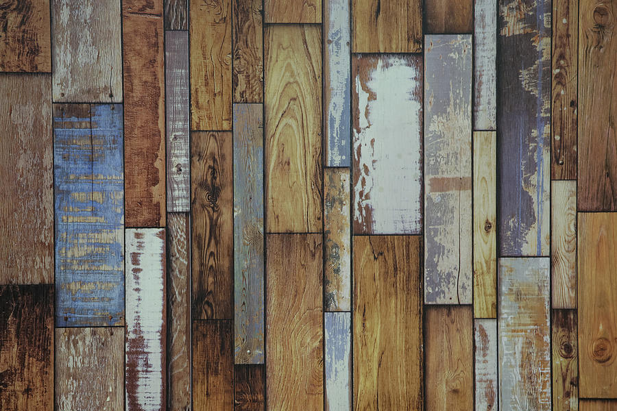 Vintage wood wallpaper Digital Art by Herbert - Pixels