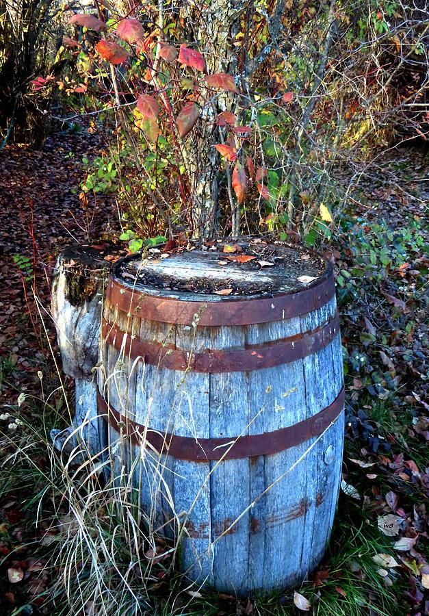 Vintage Wooden Barrel Photograph by Will Borden