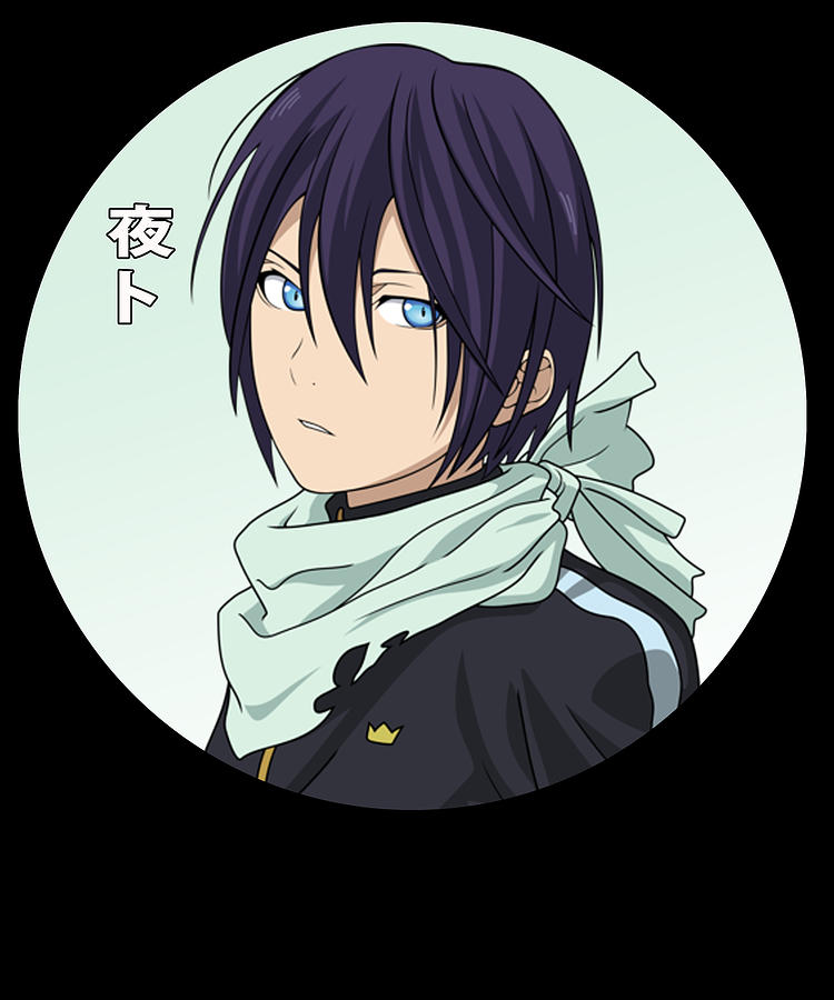 Classic Adventure Anime Noragami Character Yato Funny Design | Art Board  Print