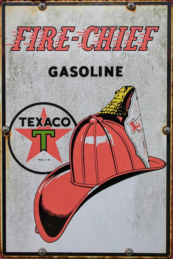 Vinttage Gasoline Sign Photograph by Robert Wilder Jr