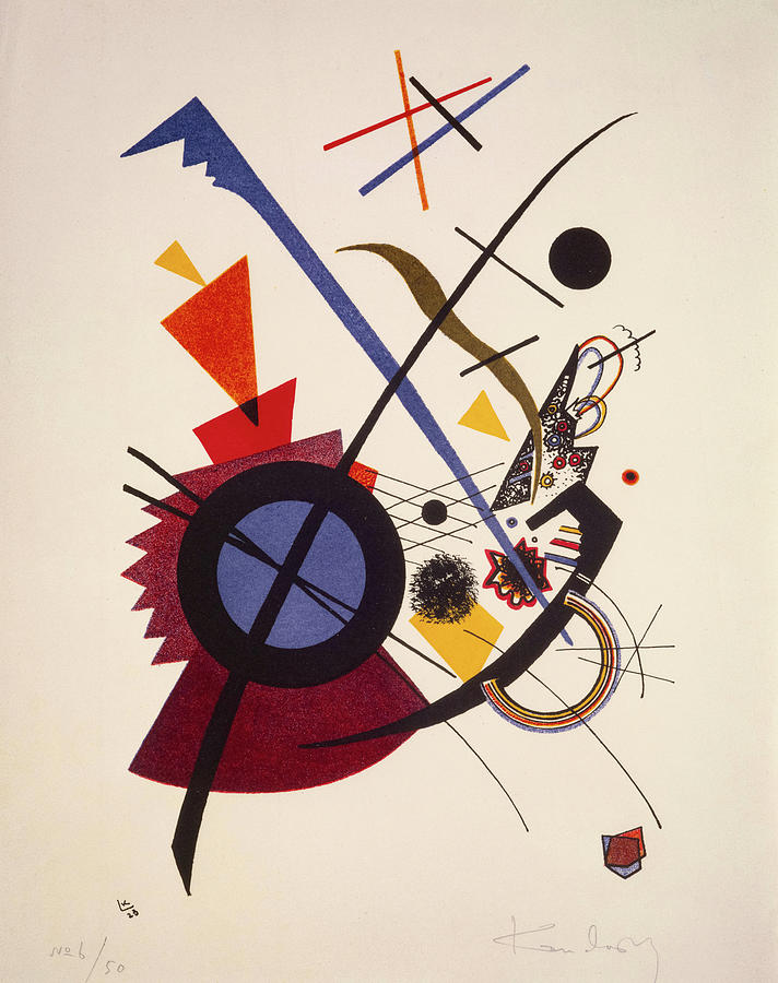 Violet, 1923 Painting by Wassily Kandinsky - Fine Art America