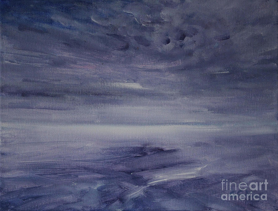 Violet Dream Painting by Jane See