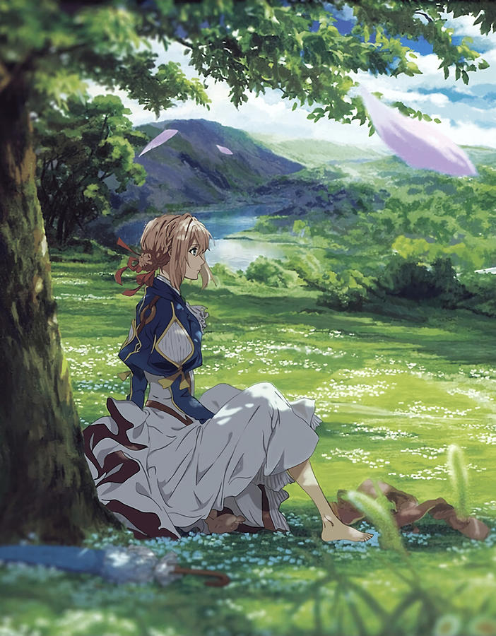 Violet Evergarden beautiful Canvas Print Painting by Elliot Teagan ...