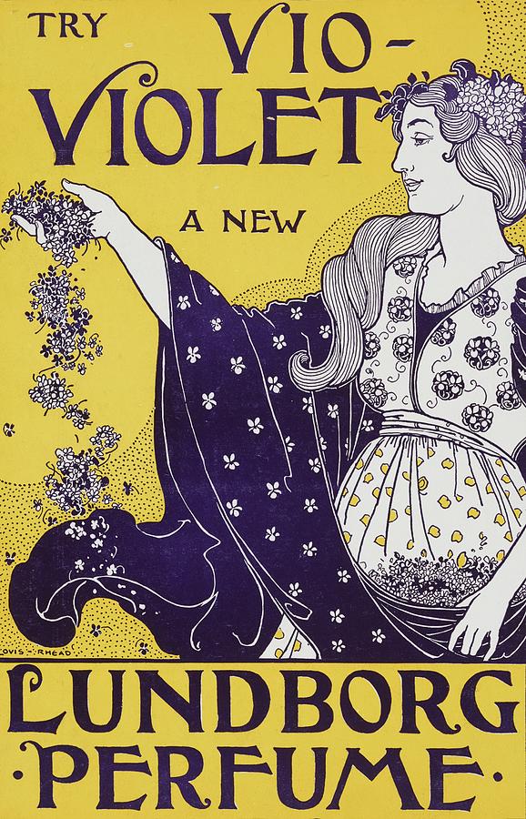 Violets, June 1896 Digital Art by Kim Kent