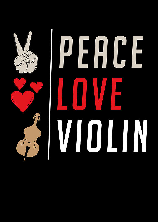 Violin Musical Instrument Poster Painting by Ellie Hughes - Fine Art ...