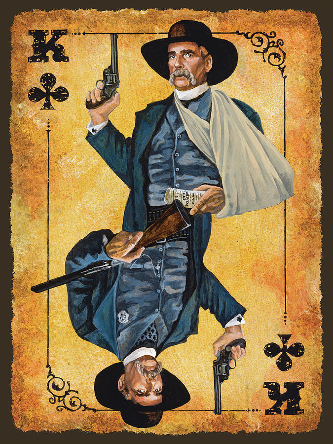 King of Clubs Painting by Tim Joyner