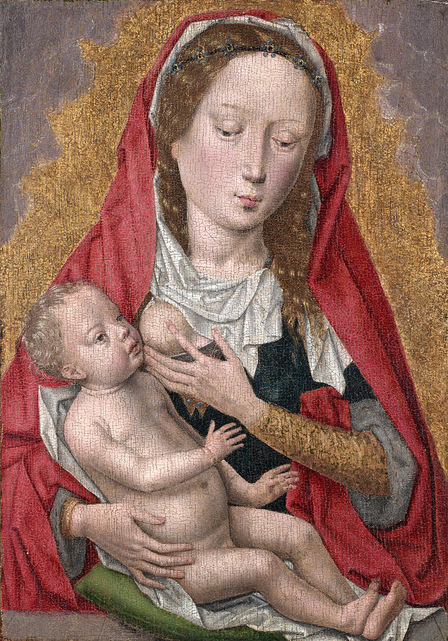 Virgin and Child 2 Painting by Hans Memling