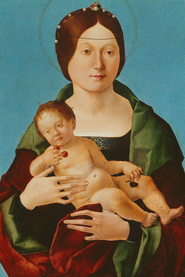 Virgin and Child Painting by Ercole de Roberti