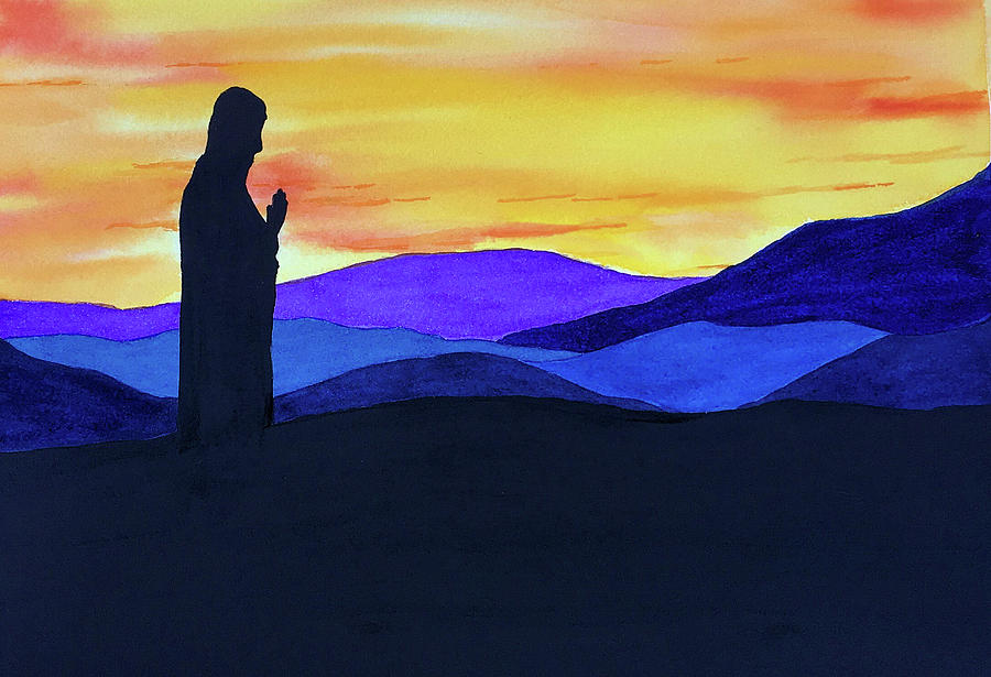 Virgin at Dawn Painting by Susan Bauer