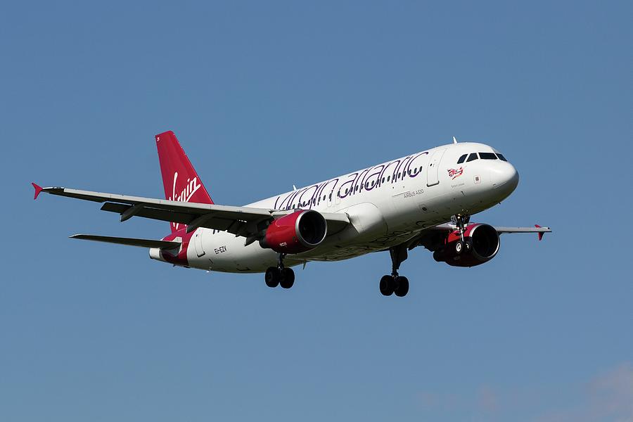 Virgin Atlantic Airbus A320-214      X3 Photograph