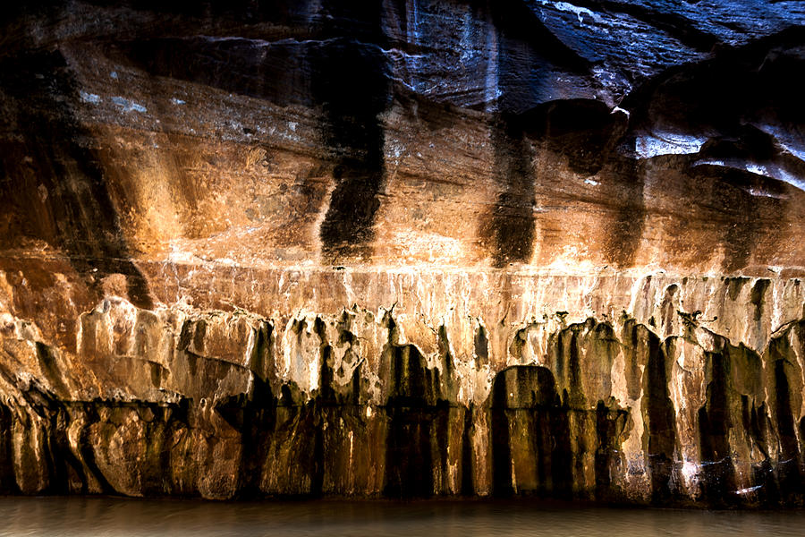 Virgin Canyon Wall 1 Photograph by Mark Gomez