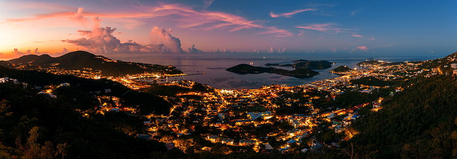 Virgin Islands sunrise Photograph by Songquan Deng