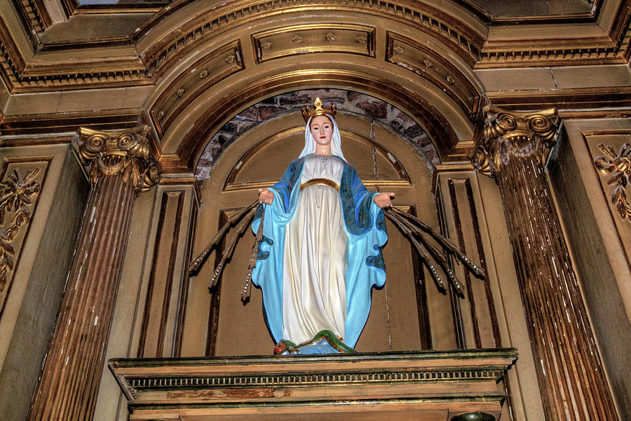 Virgin Mary at Catedral Metropolitano Photograph by Deborah Smolinske