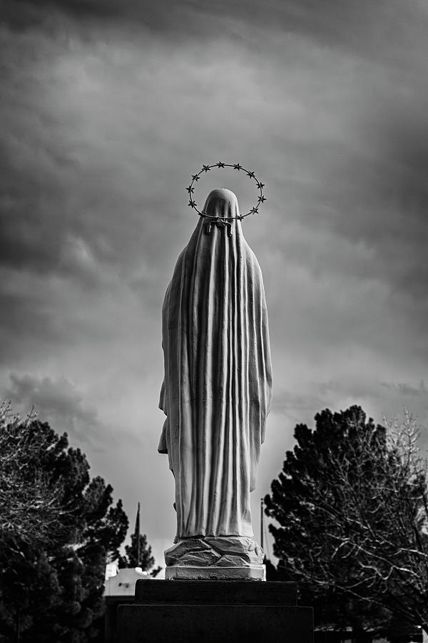 Virgin Mary at San Albino Mesilla New Mexico Photograph by Mary Lee Dereske
