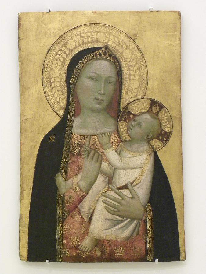 Virgin Mary Child Mother And Child Jesus Art 3149 Mixed Media by Poster ...