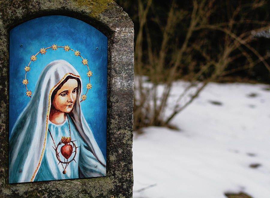 Virgin Mary Photograph by Martin Vorel Minimalist Photography