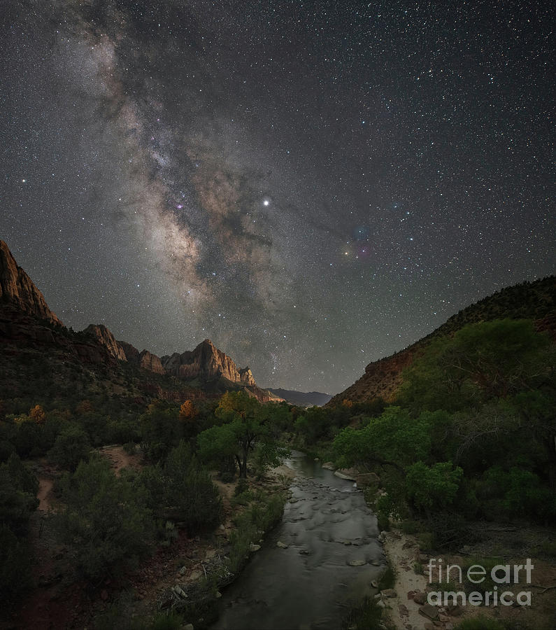 Nature Photograph - Virgin River  by Michael Ver Sprill