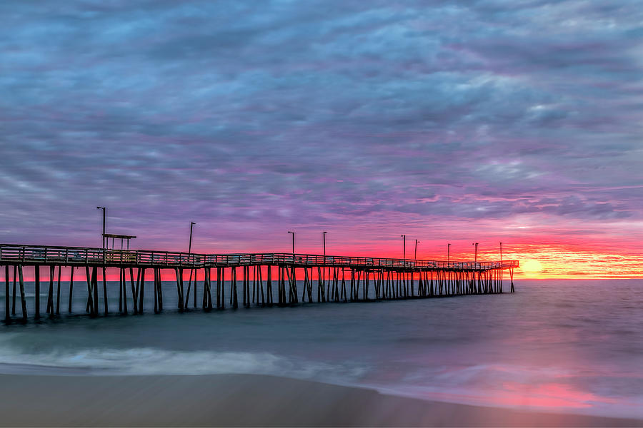 Virginia Beach Pier Photograph by Susan Candelario
