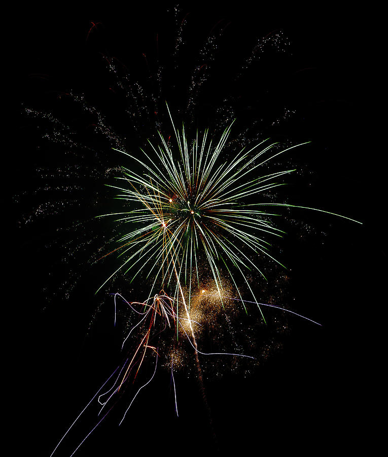 Virginia City Fireworks 10 Photograph