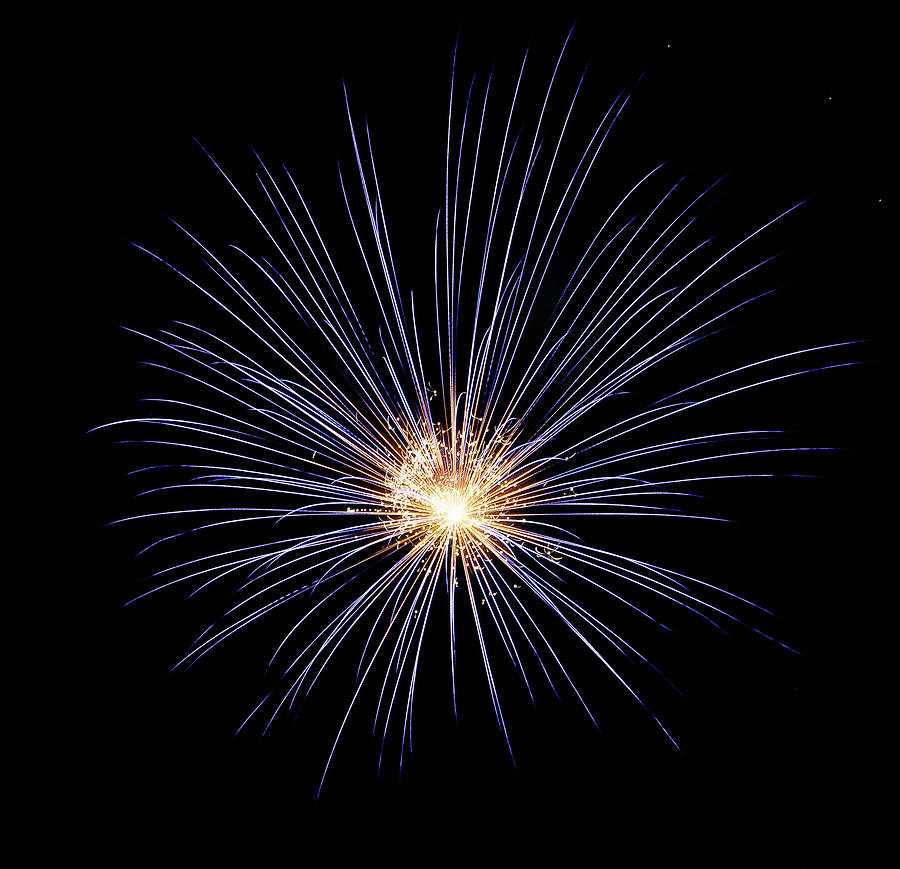 Virginia City Fireworks 21 Photograph