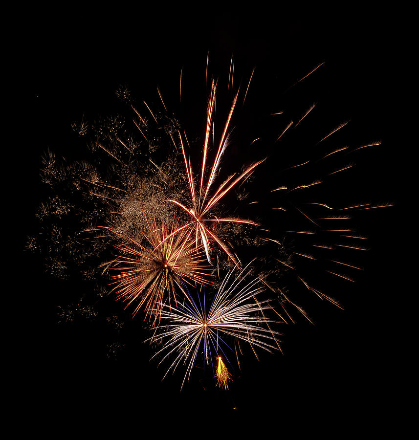 Virginia City Fireworks 34 Photograph
