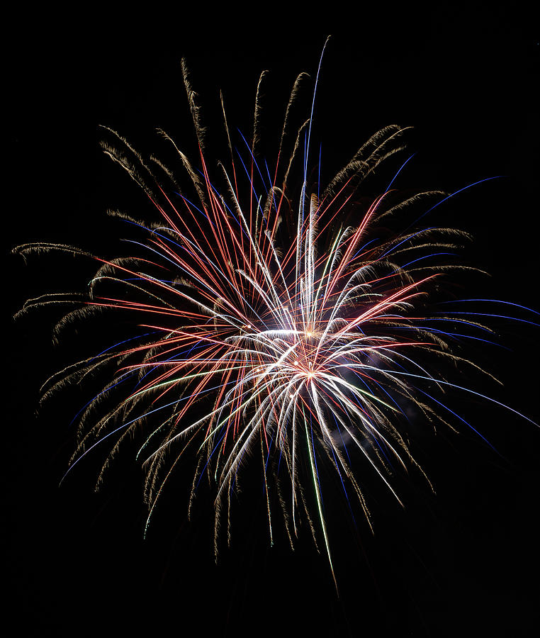 Virginia City Fireworks 42 Photograph